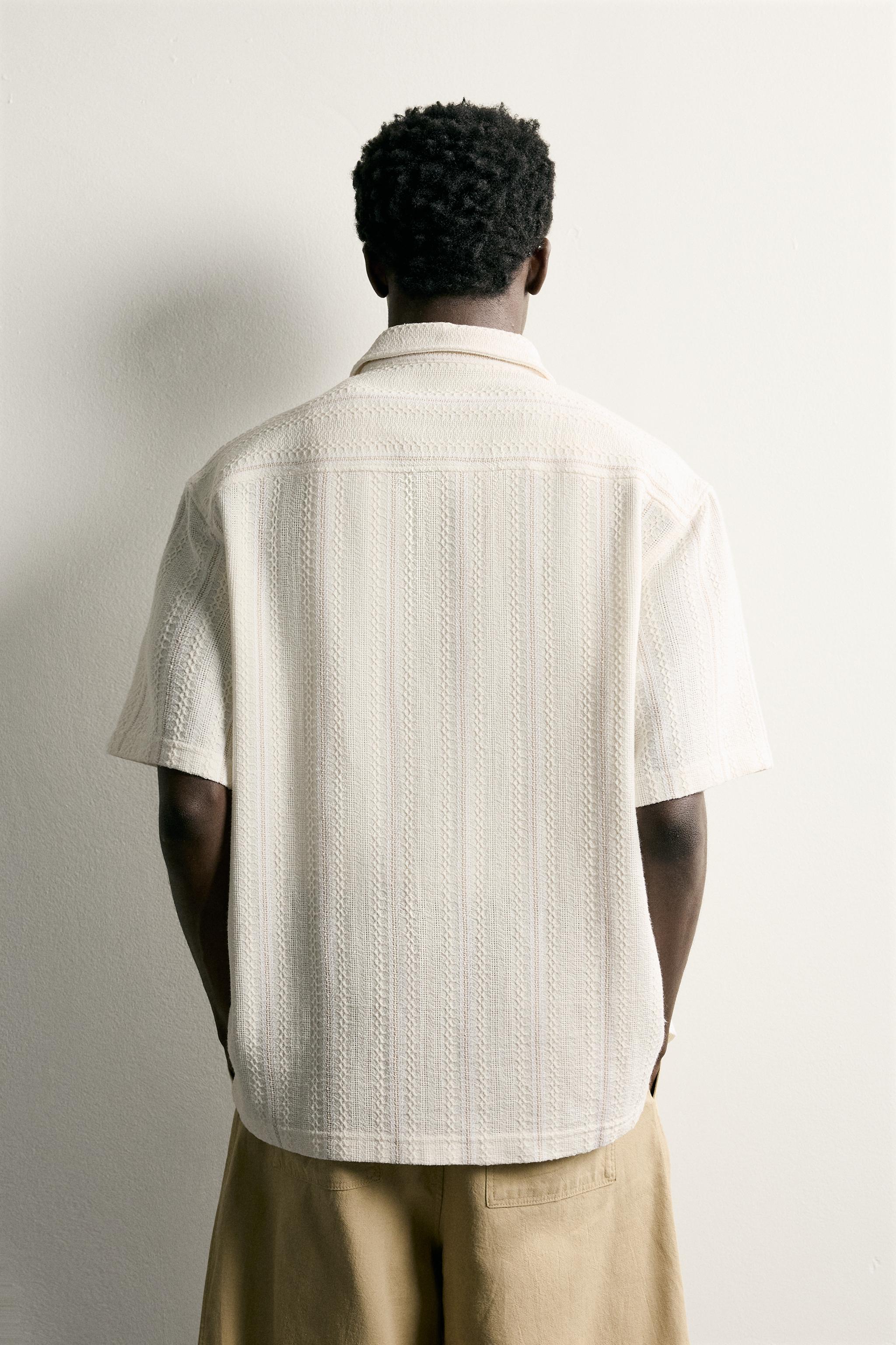 CHEMISE REGULAR FIT STRUCTURÉE